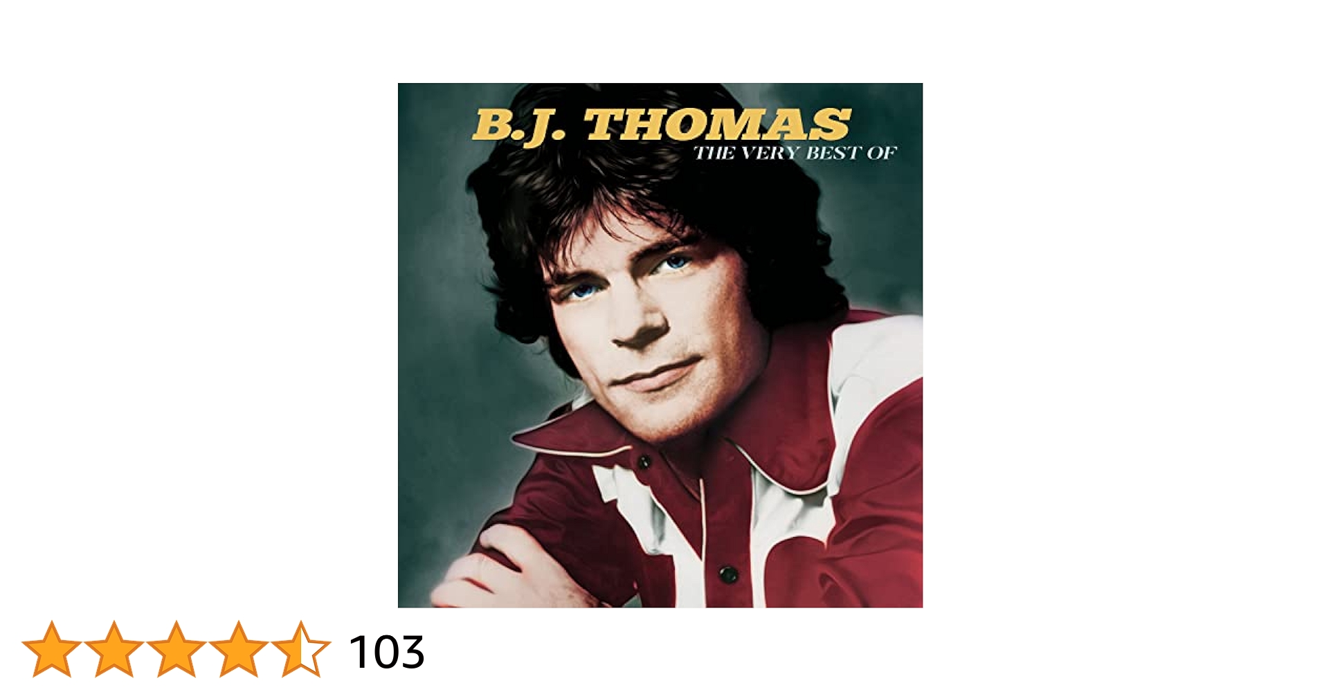 Very Best Of B.J. Thomas: THOMAS,B.J.: Amazon.ca: Music